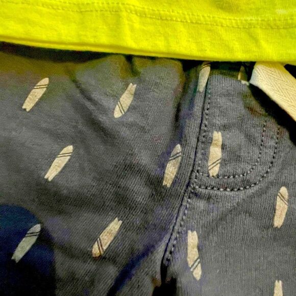 🔥 5 for $30 🔥Carters Boys “See You At The Beach” Shirt & Shorts Set, 6-9M - Picture 5 of 5